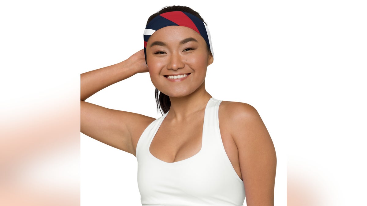 This headband keeps you cool and comfortable during workouts.