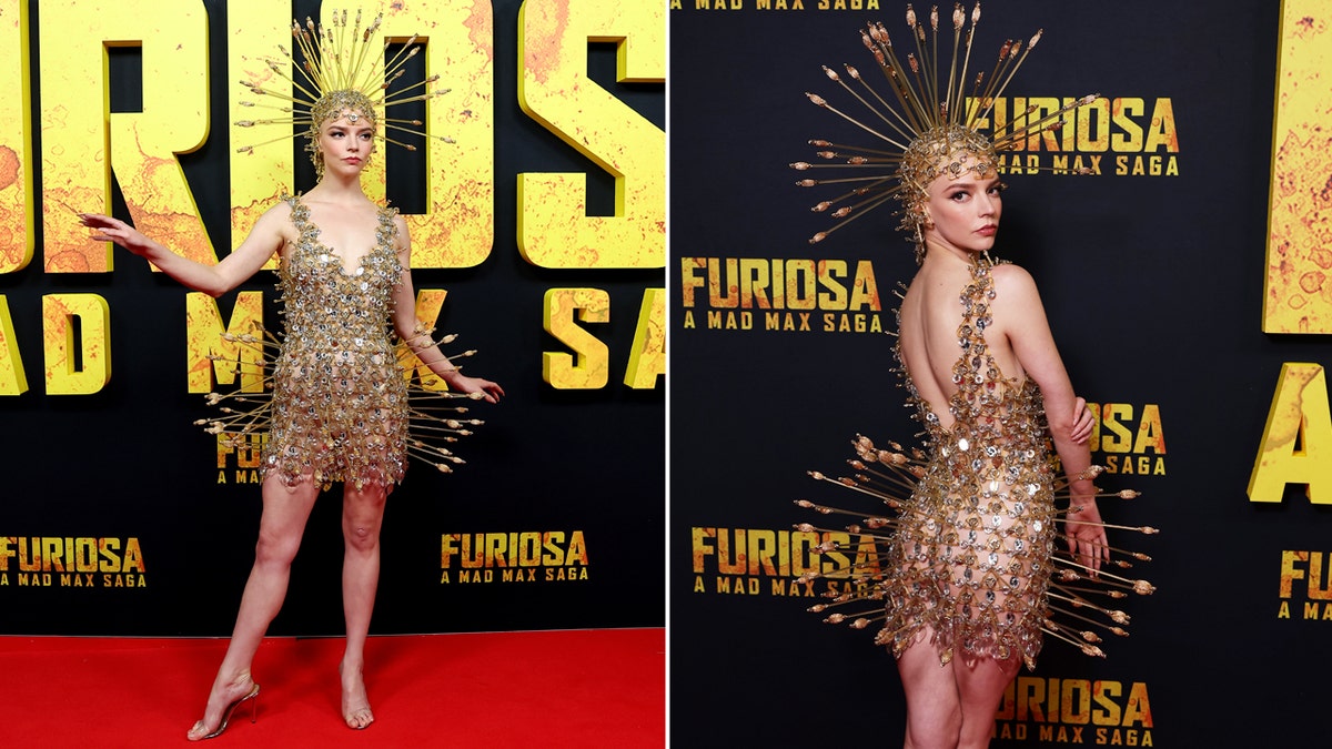 Anya Taylor-Joy at the Australian premiere of "Furiosa: A Mad Max Saga."