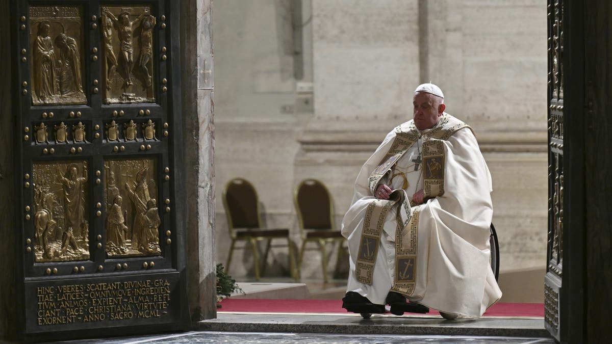 Pope Francis of St. Peter's Basilica