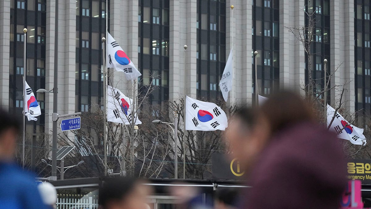 South Korea flags at half-mast after plane crash