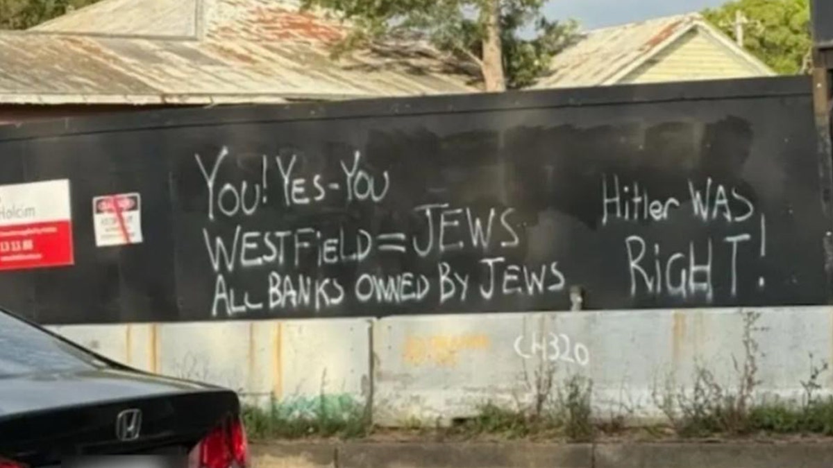 Antisemitisches Graffiti