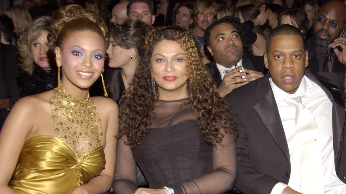 beyonce, jay z and tina knowles