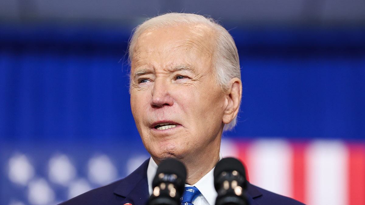 Close-up of President Joe Biden