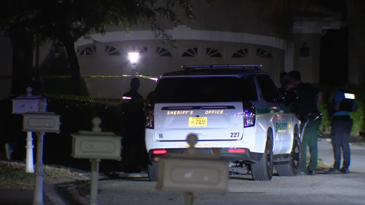 Manatee County Sheriff's office van