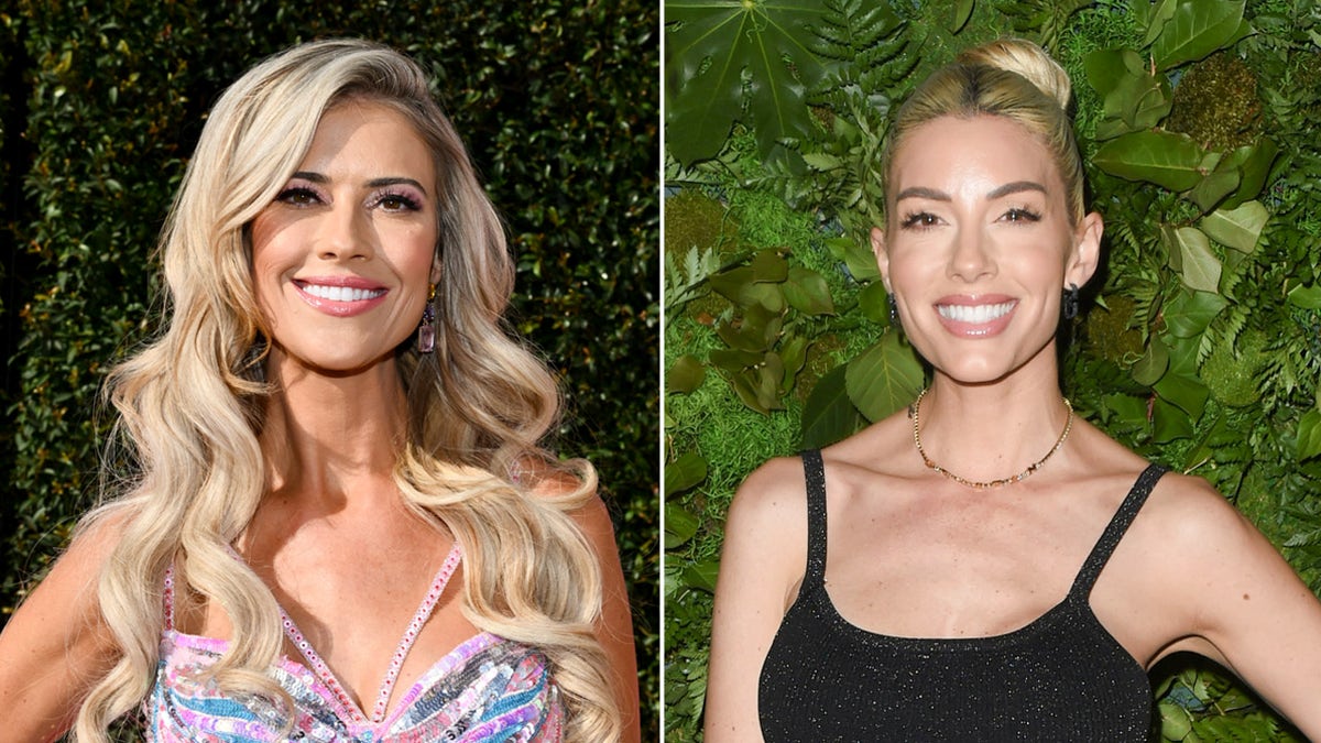 Reality stars Christina Hall and Heather El Moussa on red carpets