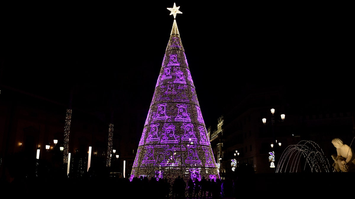 Christmas tree in Spain 