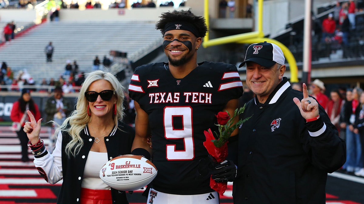 CJ Baskerville on Senior Day