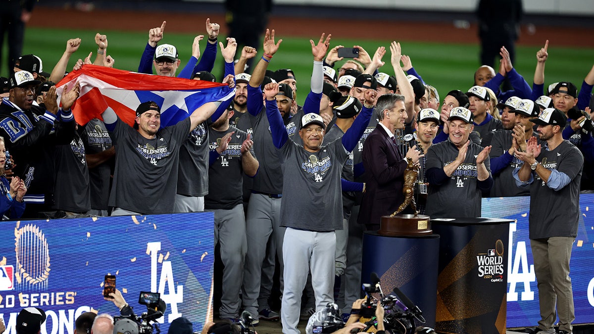 Dodgers celebrate