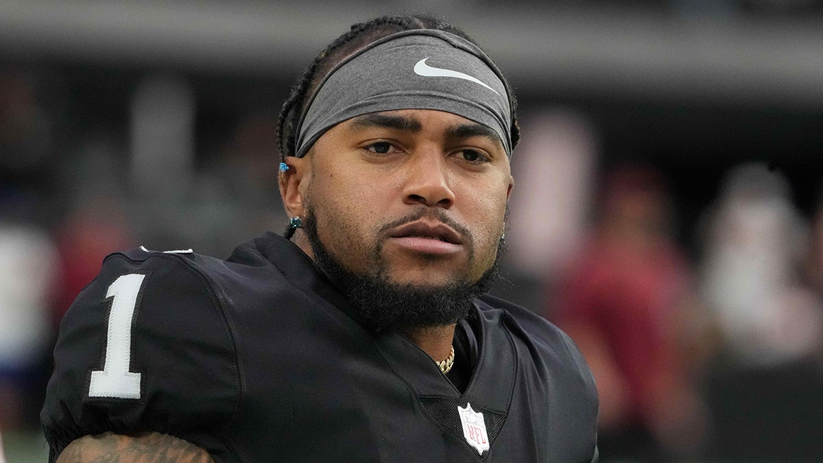 Desean Jackson se uită pe teren