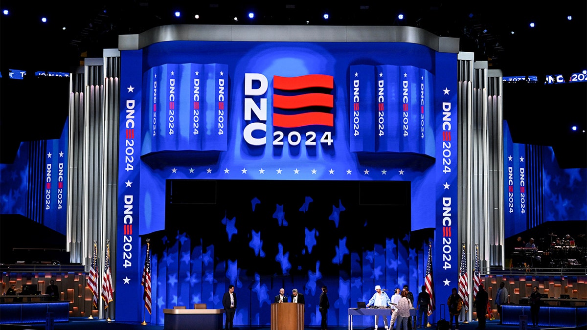 DNC 2024 stage