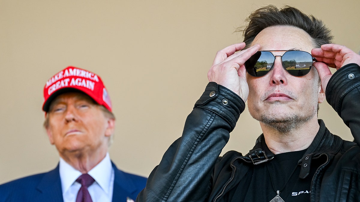 Donald Trump and Elon Muschus