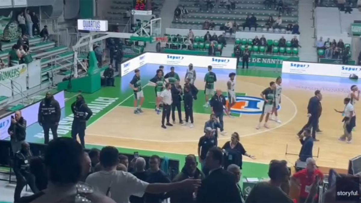 Anti-Israel protesters disrupt French basketball game