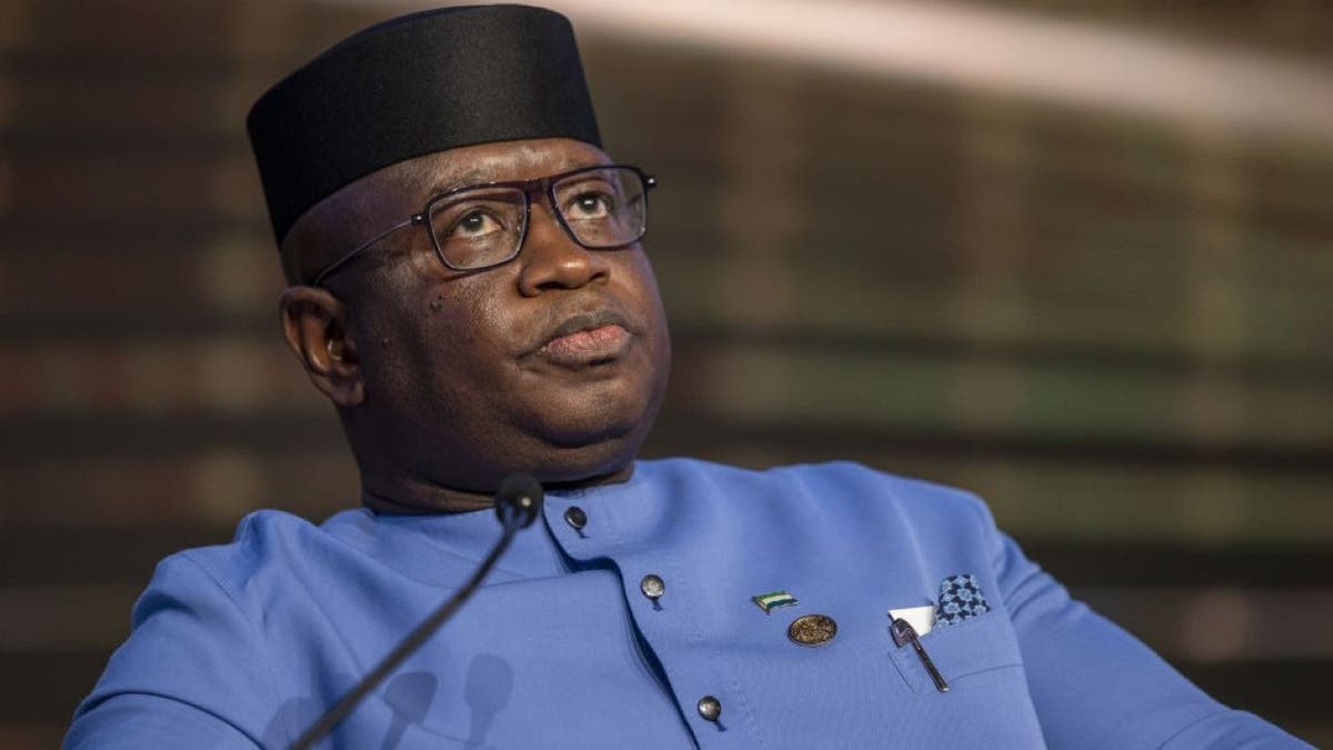  President of Sierra Leone Julius Maada Bio attends "Leadersâ Panel -Pathways to Peace and Prosperty" within the Antalya Diplomacy Forum in Antalya, Turkiye on March 11, 2022. (Photo by Ali Balikci/Anadolu Agency via Getty Images)
