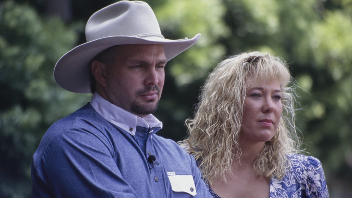 Garth Brooks y Sandy Mahl