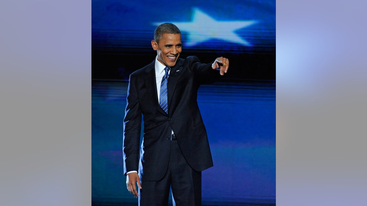 Politicians, like President Barack Obama, pushed Obamacare knowing it would be difficult for insurance companies. File: Obama celebrates after accepting his party's nomination during the Democratic National Convention in Charlotte, North Carolina on Thursday, September 06, 2012. (Photo by Christopher Evans/MediaNews Group/Boston Herald via Getty Images)