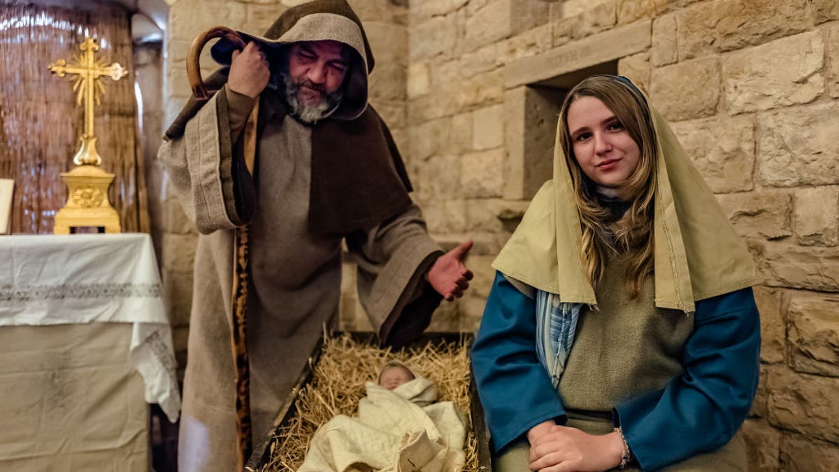 Living Nativity Of St. Francis Of Greccio