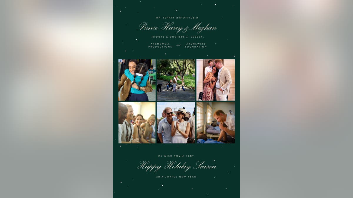 Meghan Markle, Prince Harry's 2024 holiday card