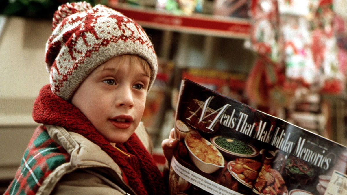 Macaulay Culkin in "Home Alone."