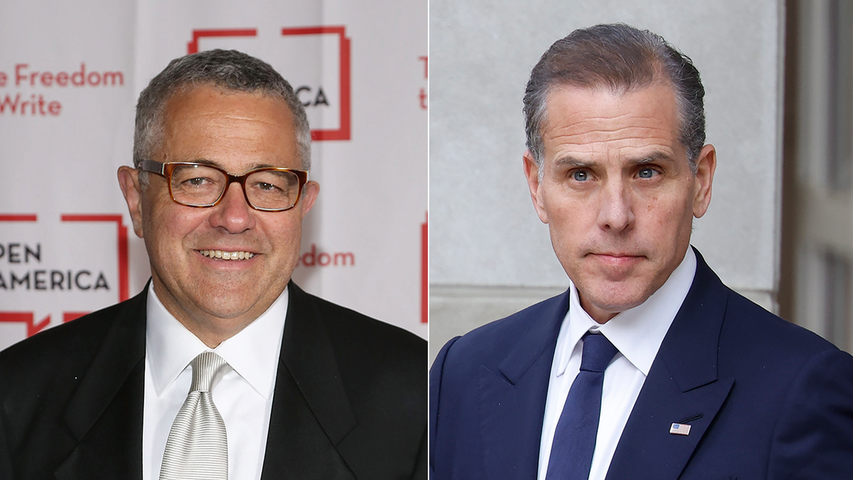 Hunter Biden and Jeffrey Toobin