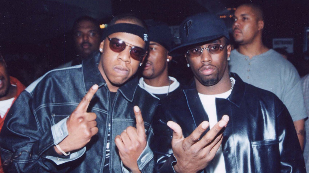 Jay-Z y Diddy asisten a una fiesta de MTV