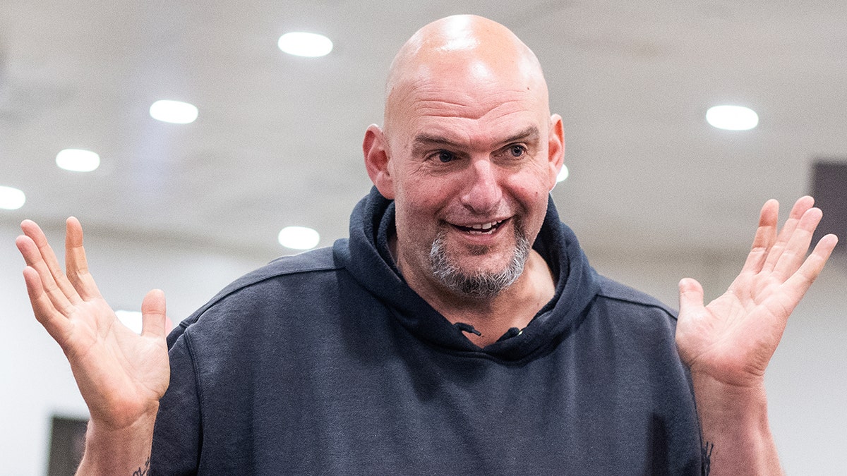 Late. John Fetterman