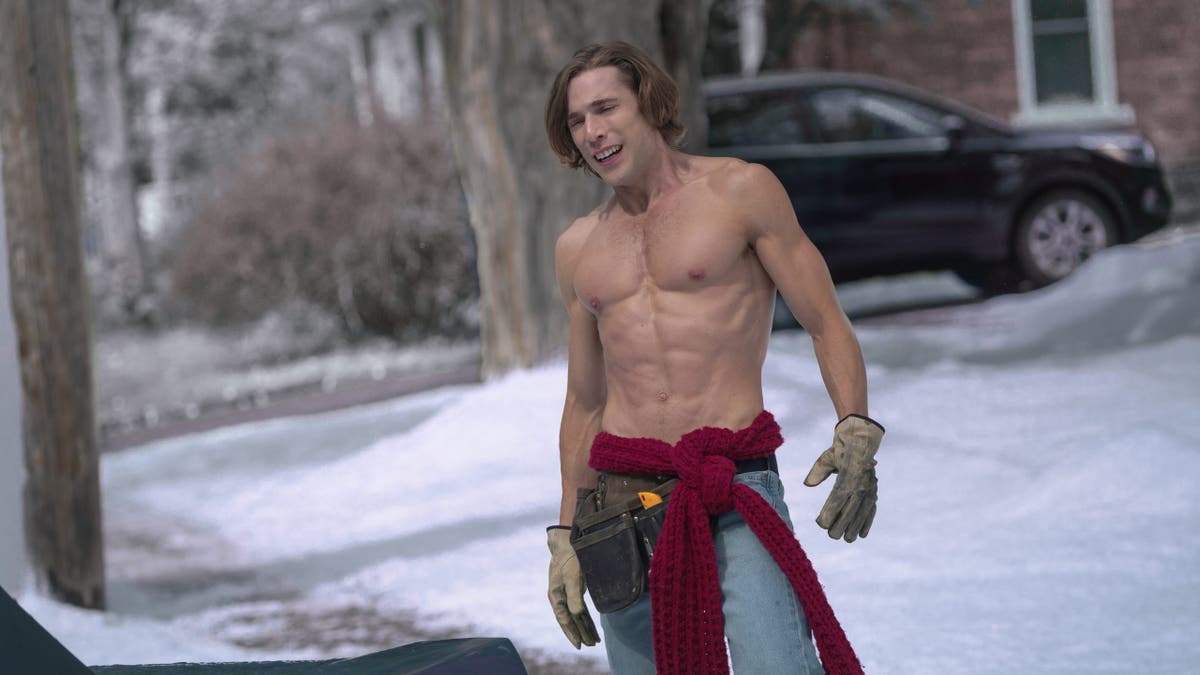 Hot Frosty. Dustin Milligan as Jack Snowman in Hot Frosty.