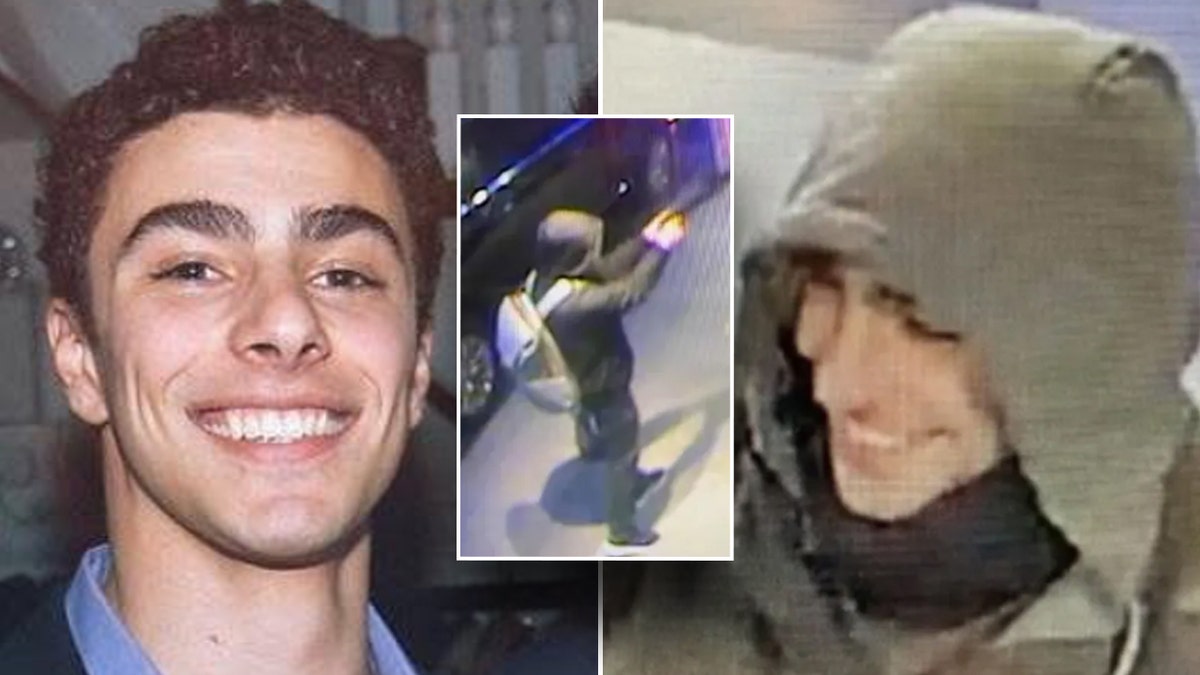 Luigi Mangione UHC Split Image of Suspected Gunman