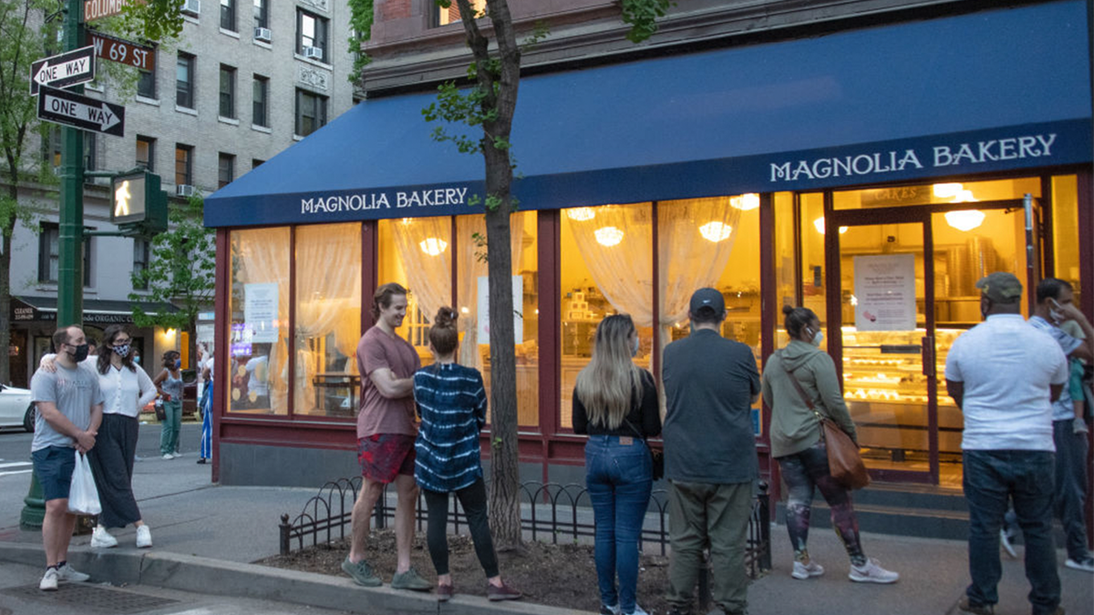 Magnolia Bakery opened a shop in LaGuardia Airport (not pictured) in August. 