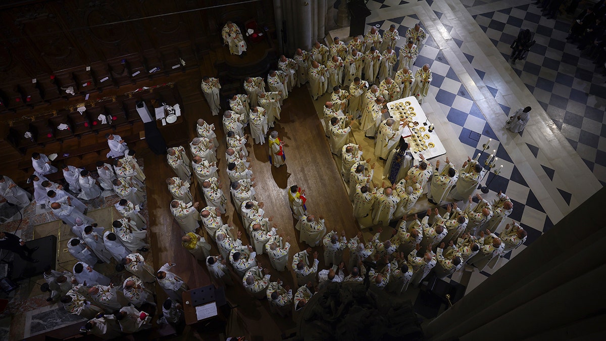 Mass at Notre Dame de Paris