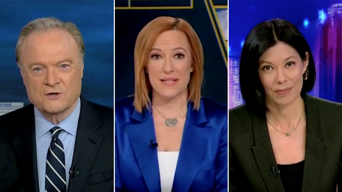 MSNBC hosts Lawrence ODonnell, Jen Psaki and Alex Wagner. 