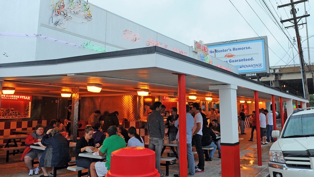 The original Tony Luke's location is shown on Sept. 6, 2011, in Philadelphia.