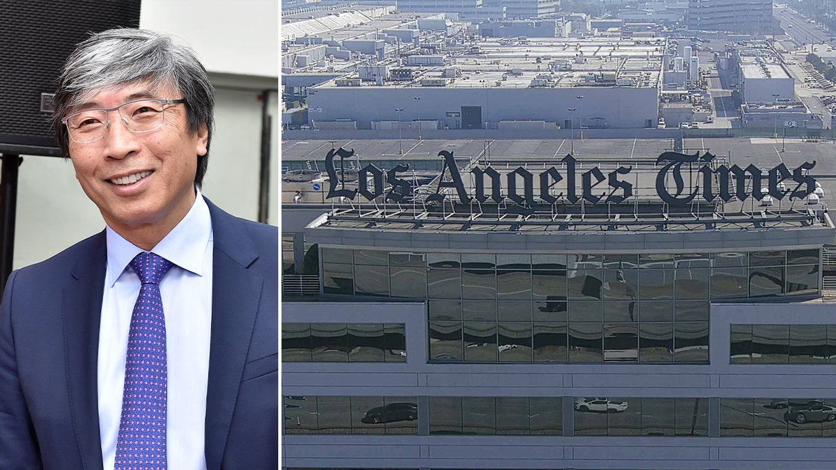 Patrick Soon-Shiong and the LA Times building