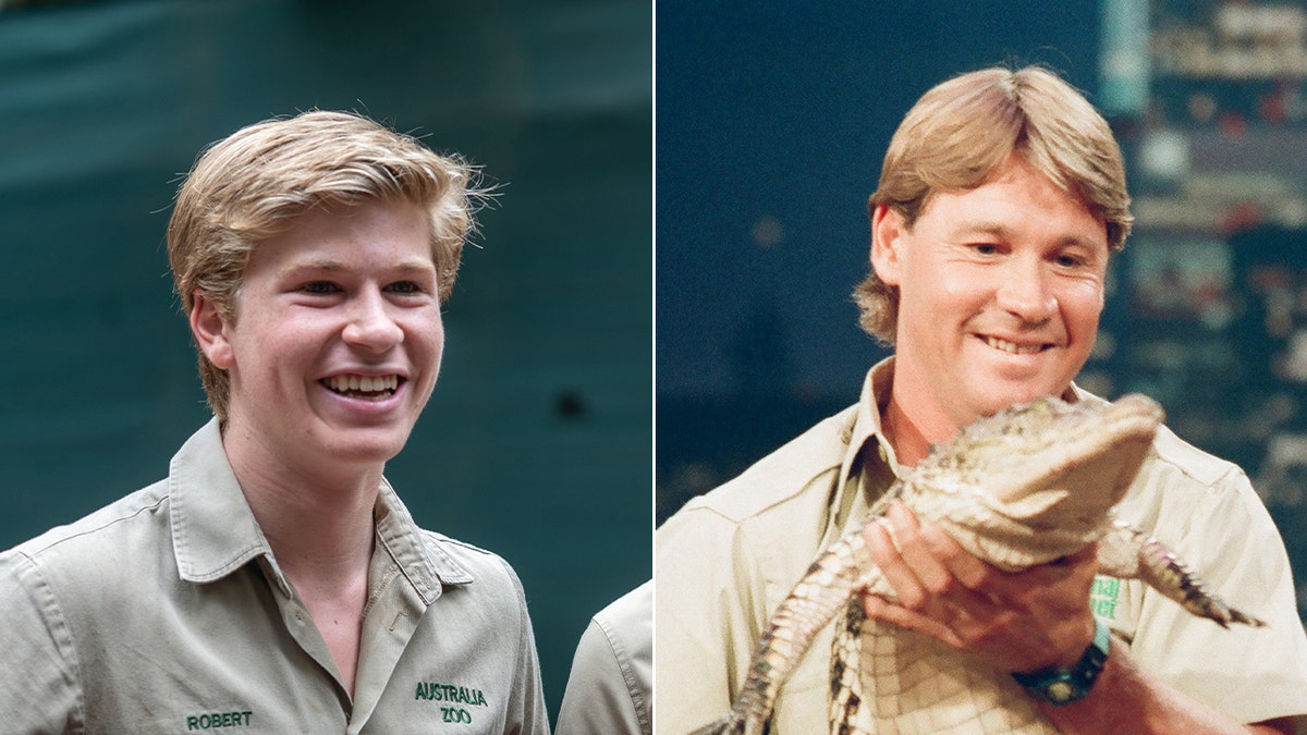 Robert and Steve Irwin