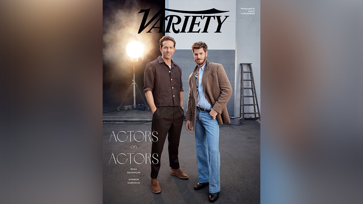 Andrew Garfield and Ryan Reynolds on the cover of Variety.