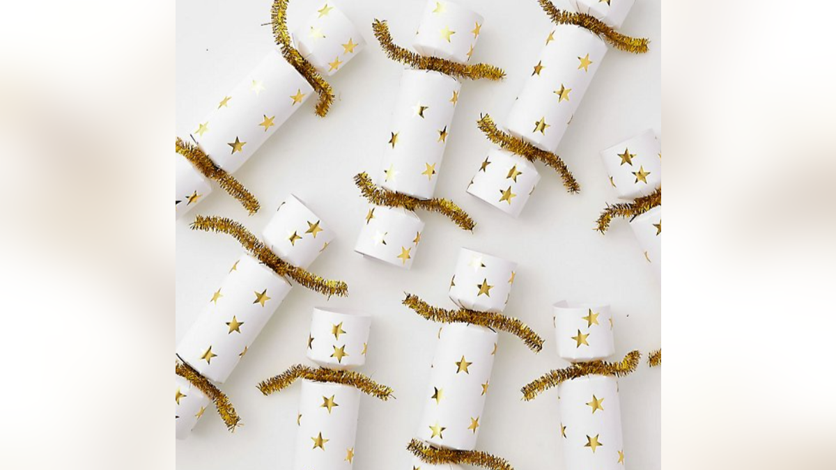 Crackers are festive and fun. 