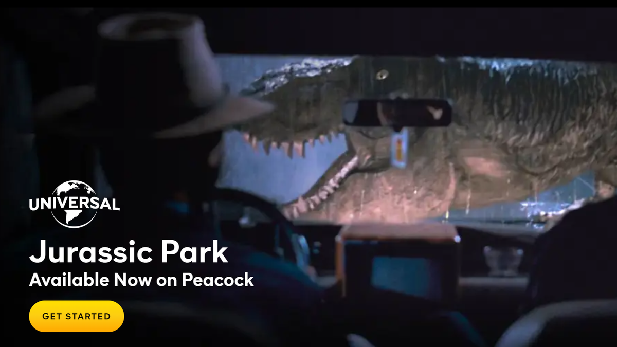 Watch the original "Jurassic Park" movies. 