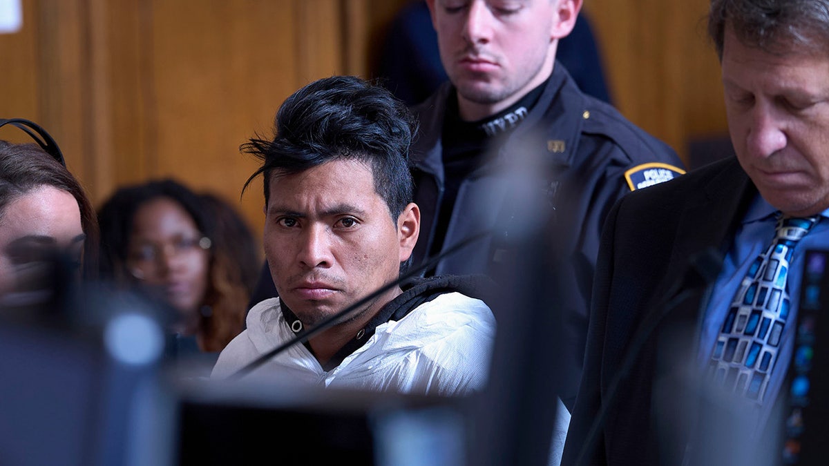 Sebastian Zabieta appears in a courtroom in New York City