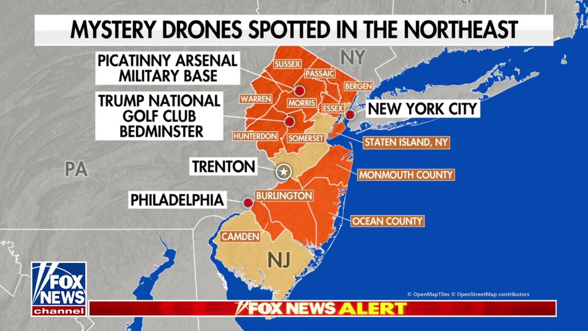 New Jerseyans Threaten To Shoot Down Unidentified Drones Amid Mystery ...