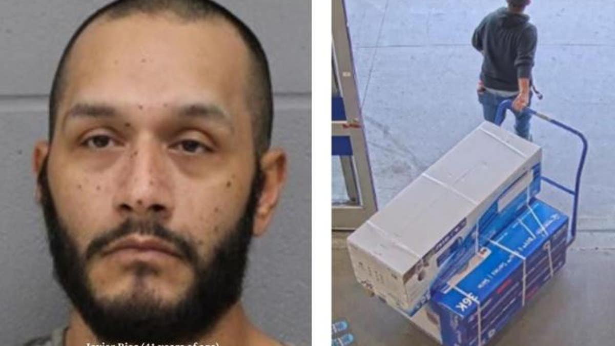 Suspect allegedly stole an AC unit