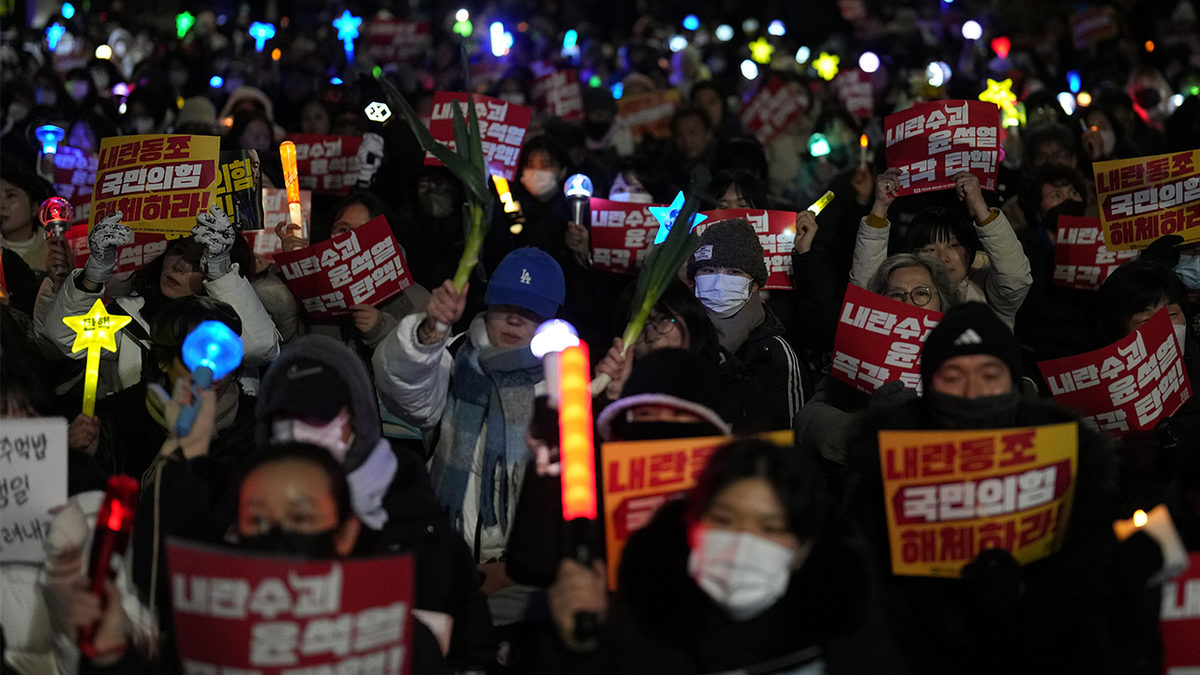 Protest in South Korea