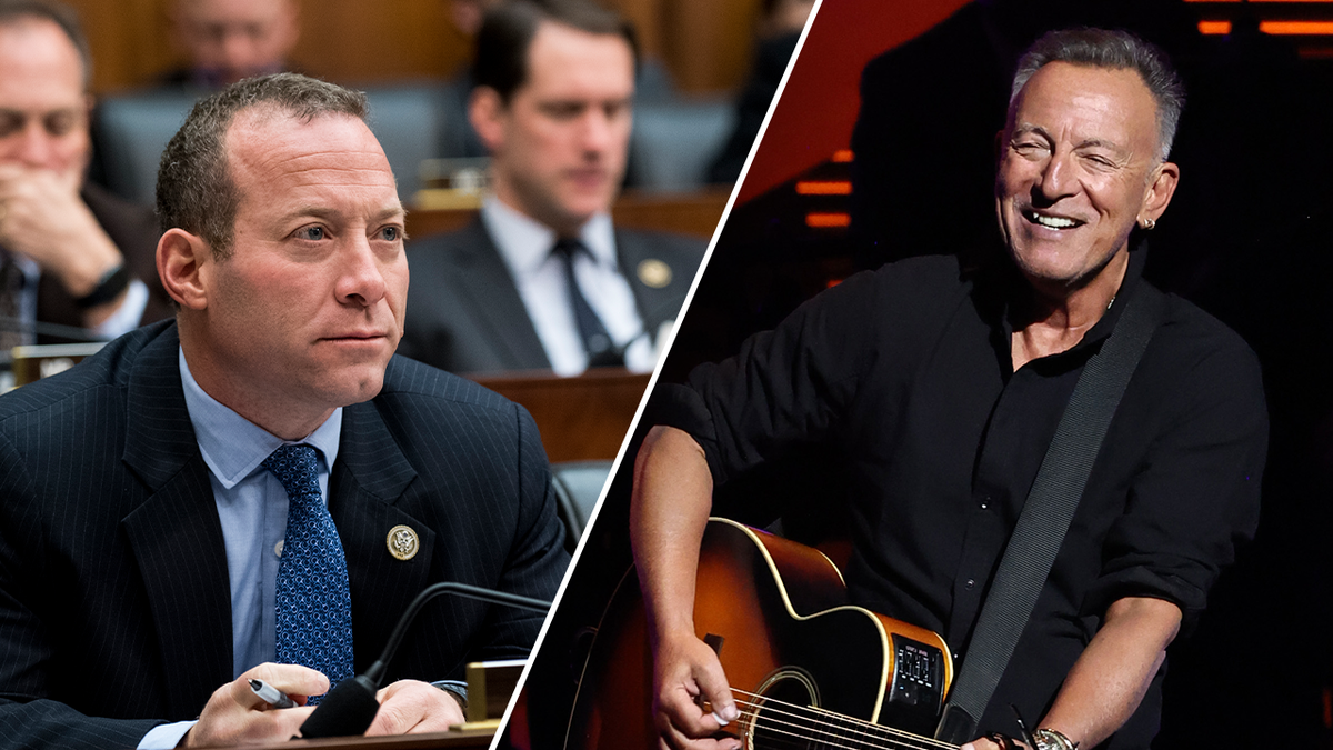 Springsteen and Rep. Gottheimer