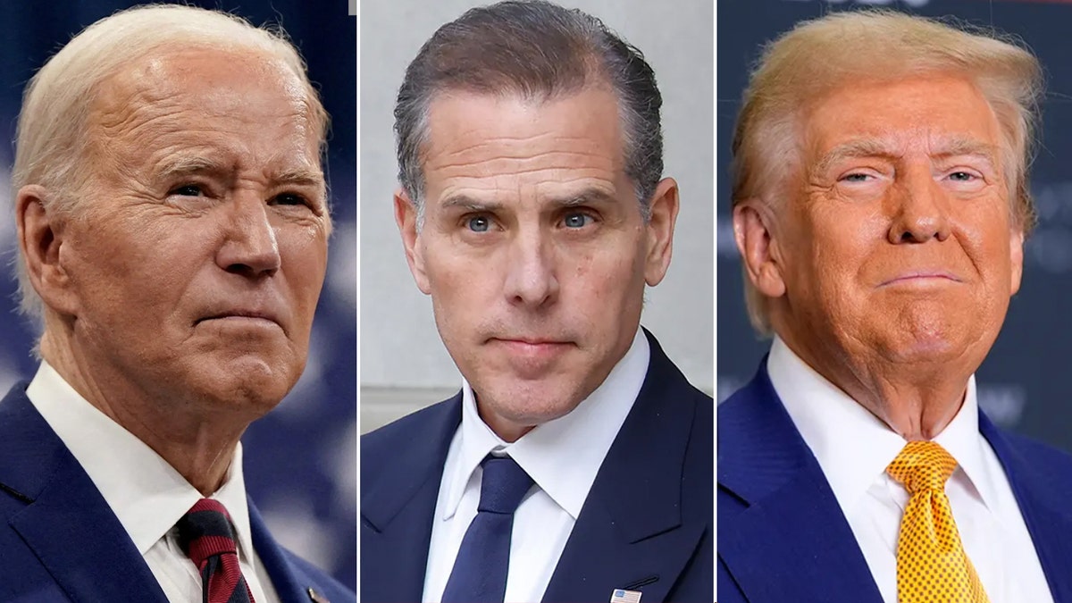 Joe Biden, Hunter Biden  y Donald Trump