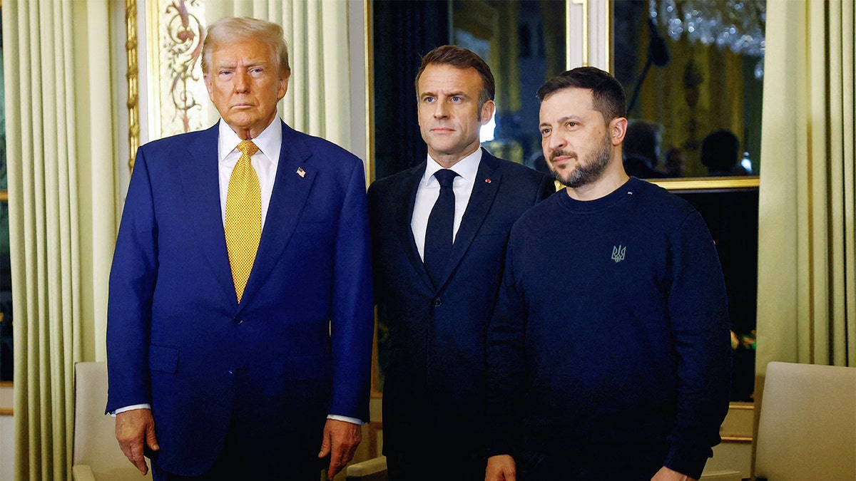 Trump meets with Macron, Zelenskyy ahead of Notre Dame reopening ...