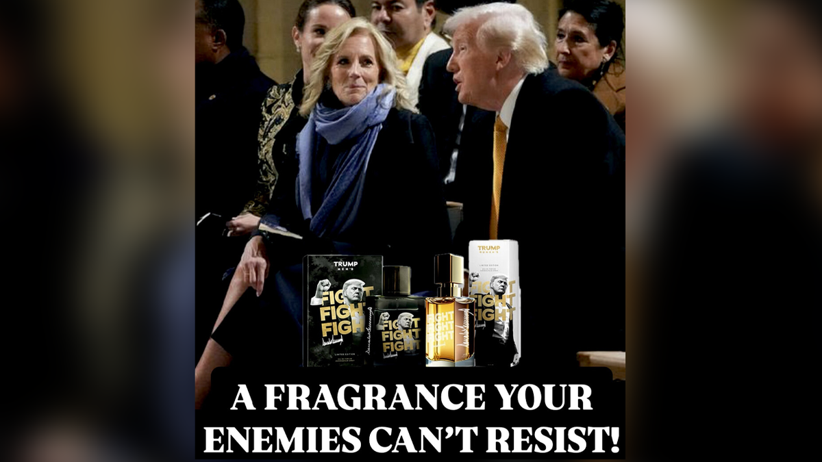 trump perfume ad