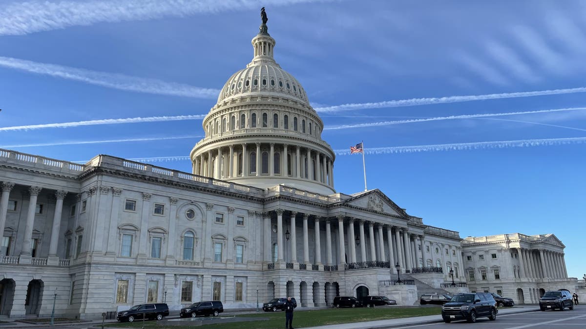 The U.S. Capitol, on Dec. 12, 2024 in Washington D.C. It was a frantic week of tough negotiations in the nation's capital. 