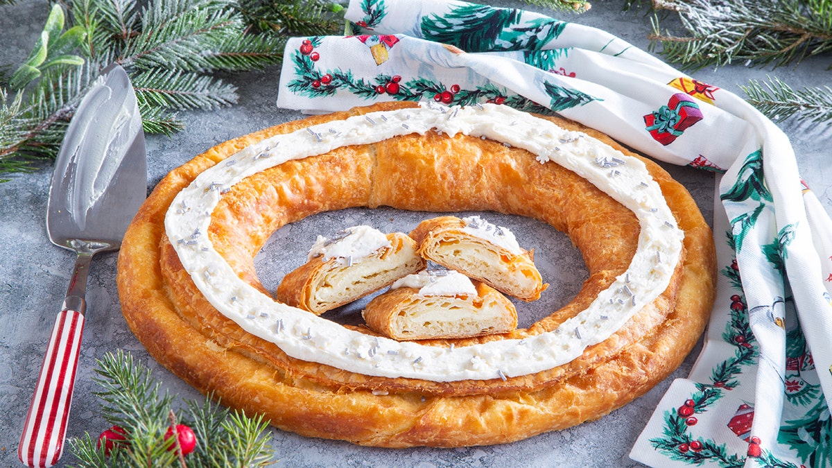 Kringle Natal putih