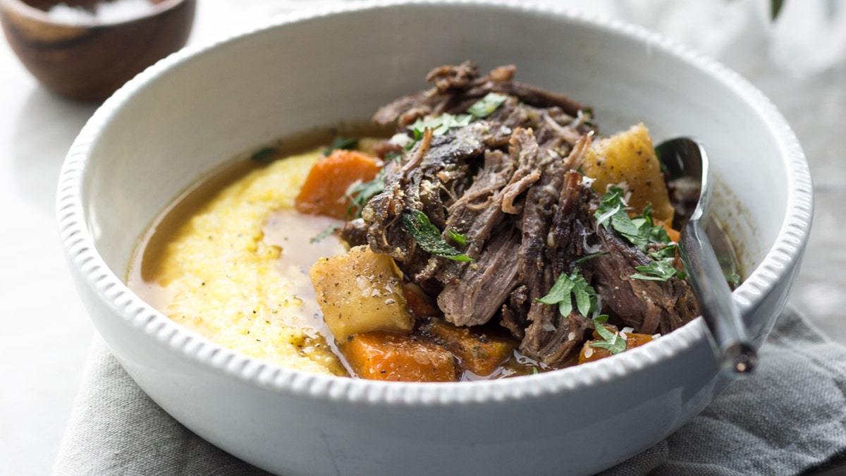 This winter pot roast from Danielle Prewett's "Wild + Whole" cookbook is made with venison.