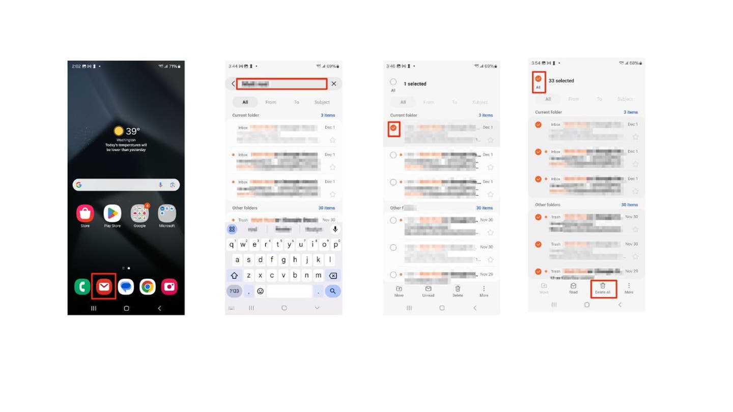 5 how to delete multiple emails at once on android