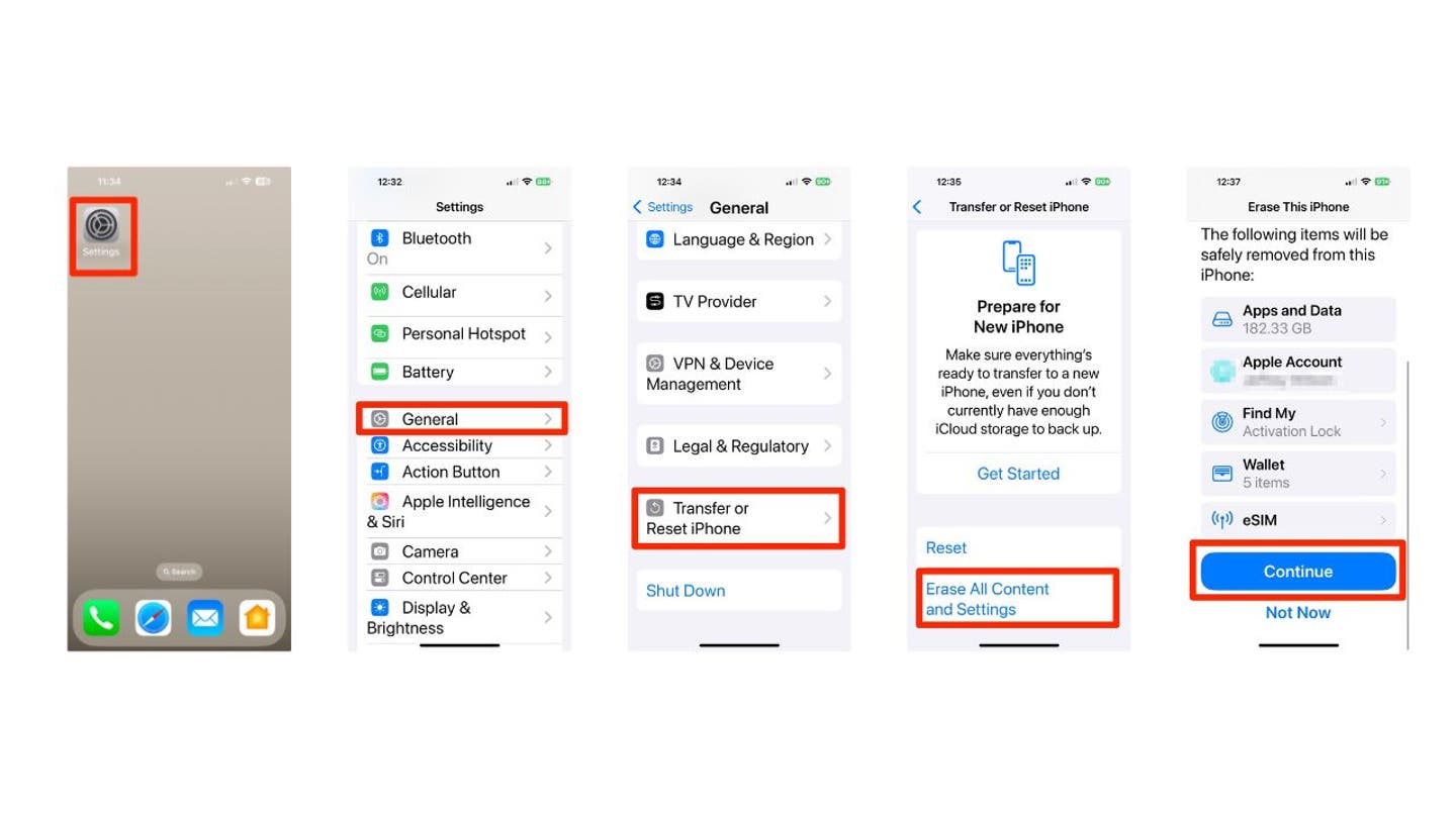 6 how to factory reset your iphone