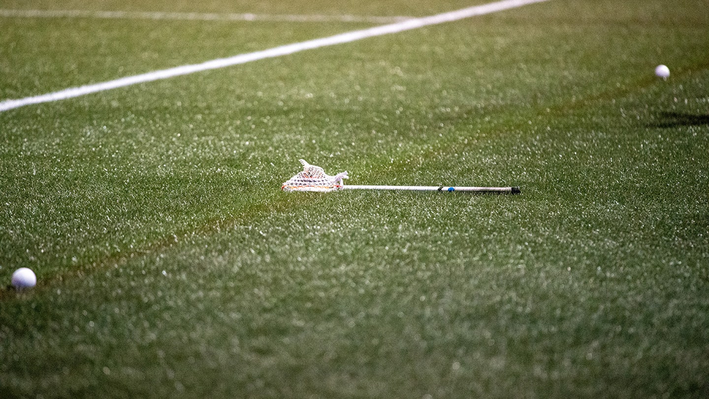 broken lacrosse stick
